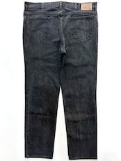 90s Lee 200 "BLACK" DENIM PANTS MADE IN USA Size W38L32→W38L31.5