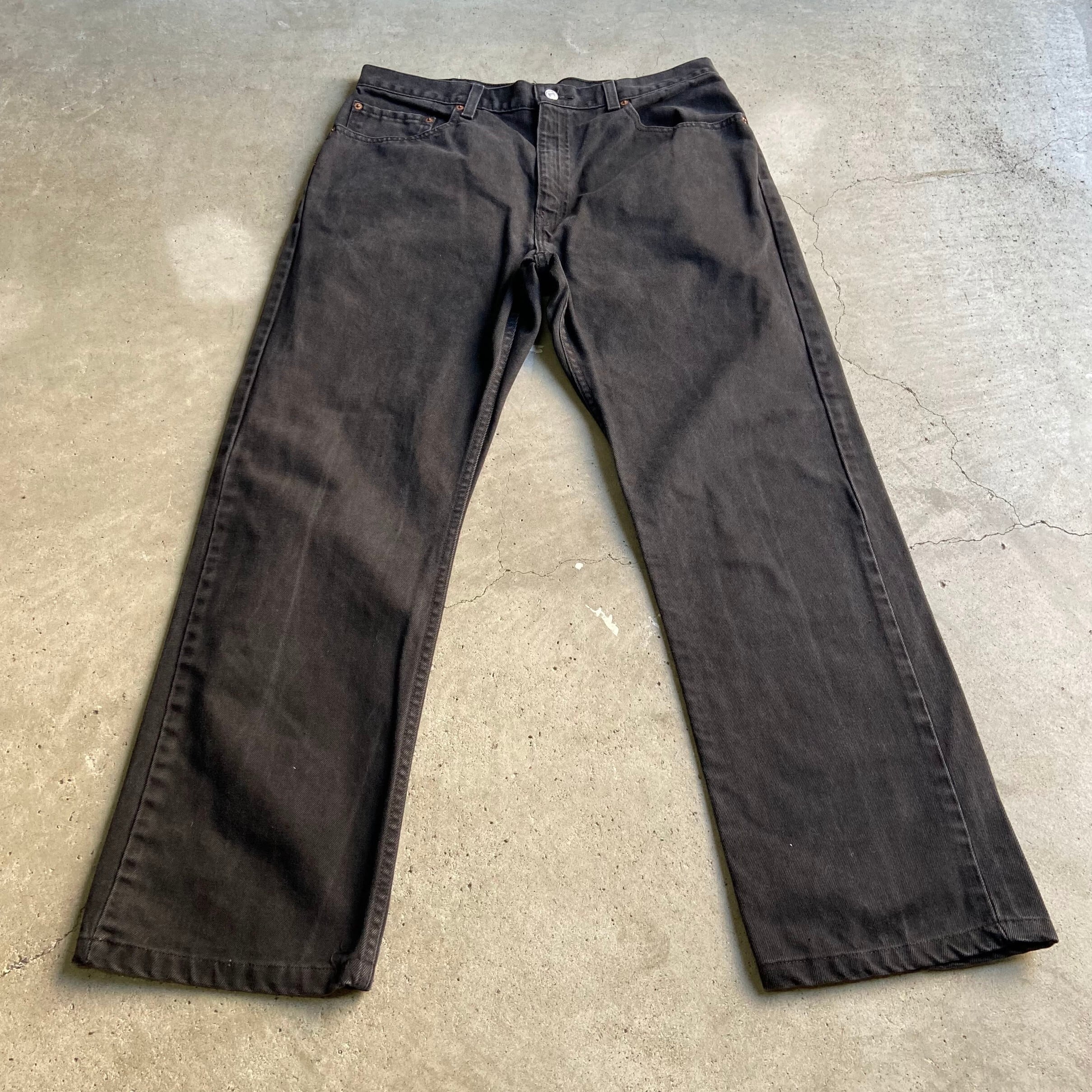 リーバイス505 W36 L32 ブラックデニム 黒 ボトム 00s（00年代 Levi