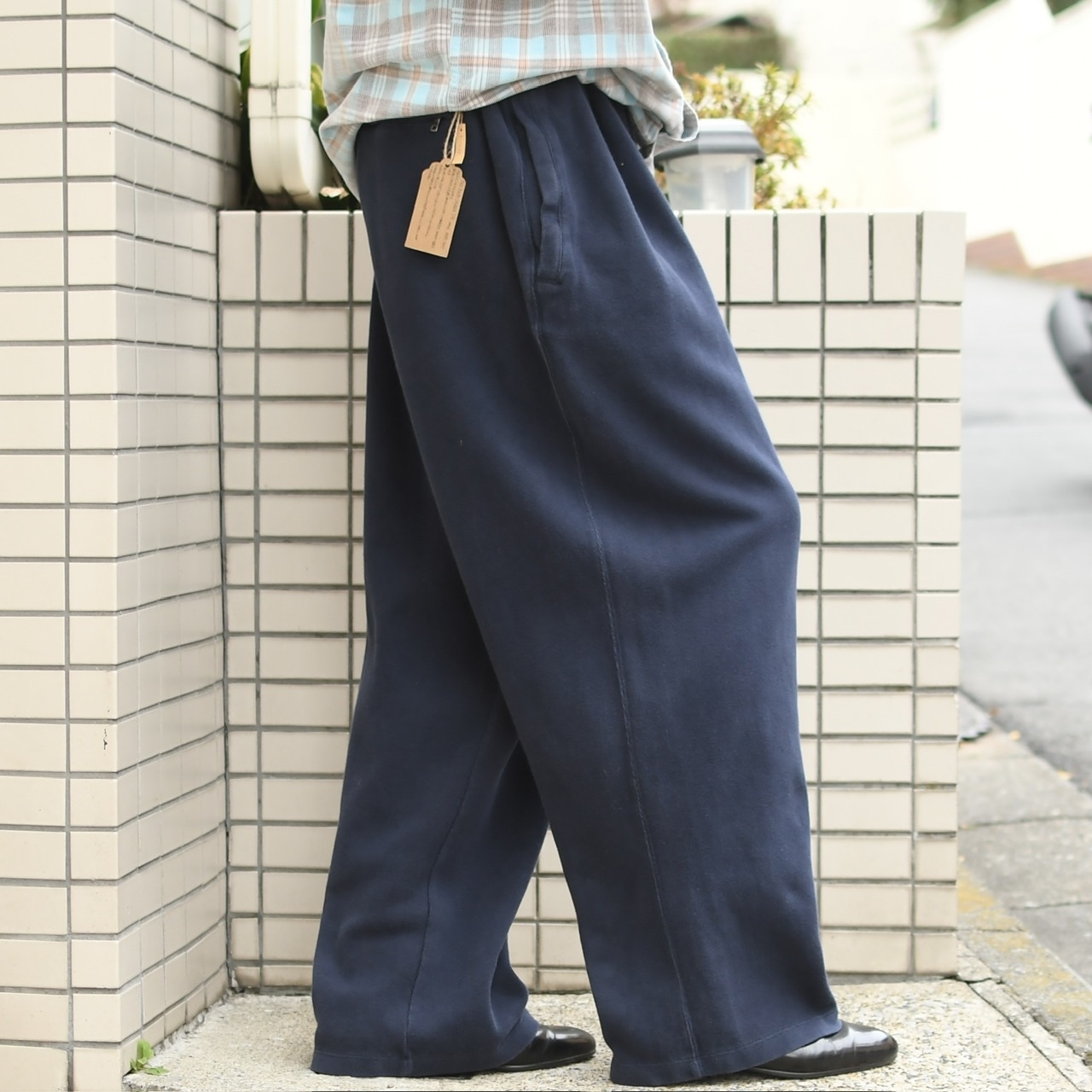 POLO RALPH LAUREN 2XB wide sweat pants navy