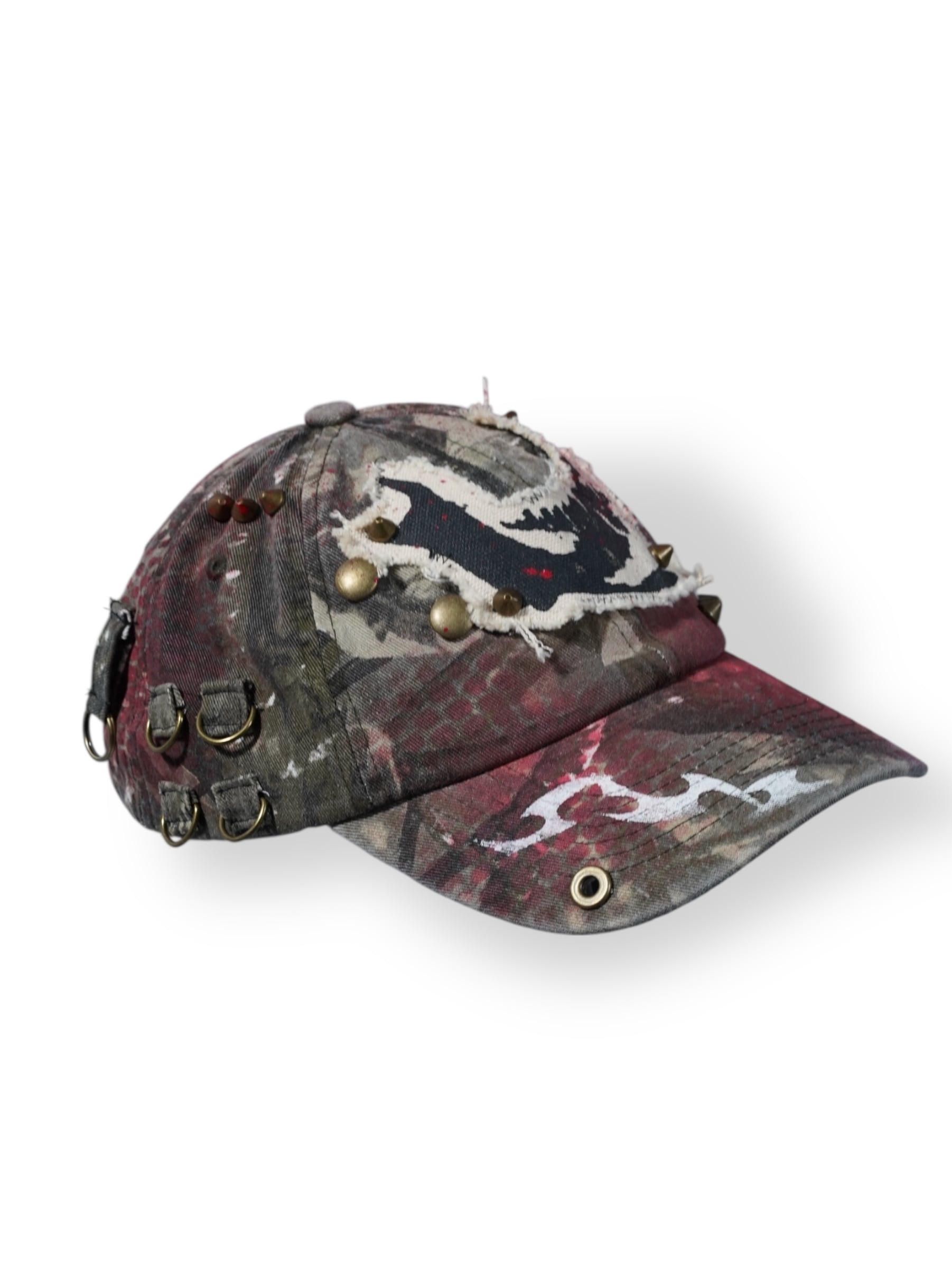 【RUPTIVEY/RTY】camouflage custom paint cap "装紅"