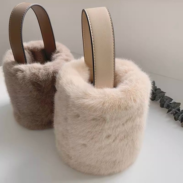 2way fur handbag A721