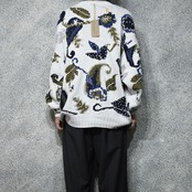 HENRY GRETHEL paisley pattern cotton hand knit