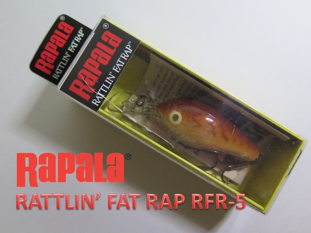 Rapala RATTLIN' FAT RAP RFR-5 ラパラ　ラトリン　ファットラップ　CRAWDAD F-L81-06