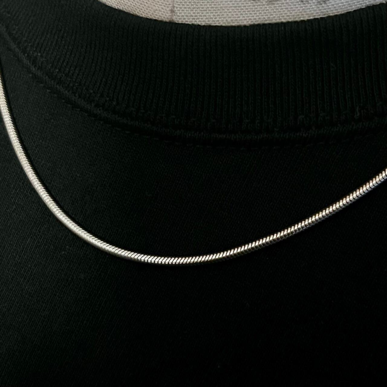 VINTAGE TIFFANY & CO. Snake Chain Necklace Sterling Silver