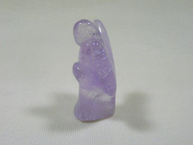 アメジスト（紫水晶）の天使 置物 幸運・魔除け・開運クリスタル