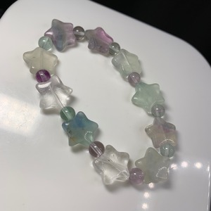 no5 フローライトスターブレスレット