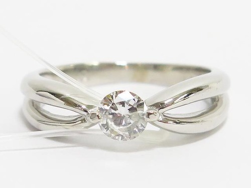 【完売しました】☆一石☆ ダイヤモンドリング プラチナ 0.27ct
