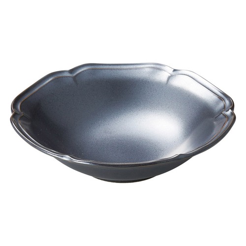 【食器】ノワール 浅鉢 ブラック(美濃焼)