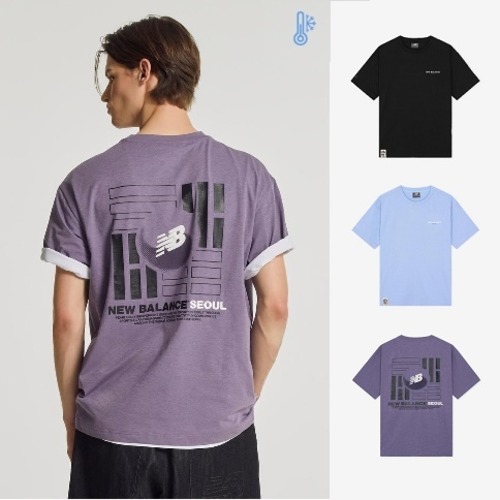 【New Balance】UNI NB FROZEN Geongongamri Exclusive Short Sleeve T-shirt (SEMI OVER FIT)