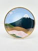 【インテリア】ノリタケ　富士山　18cm額皿　爛漫
