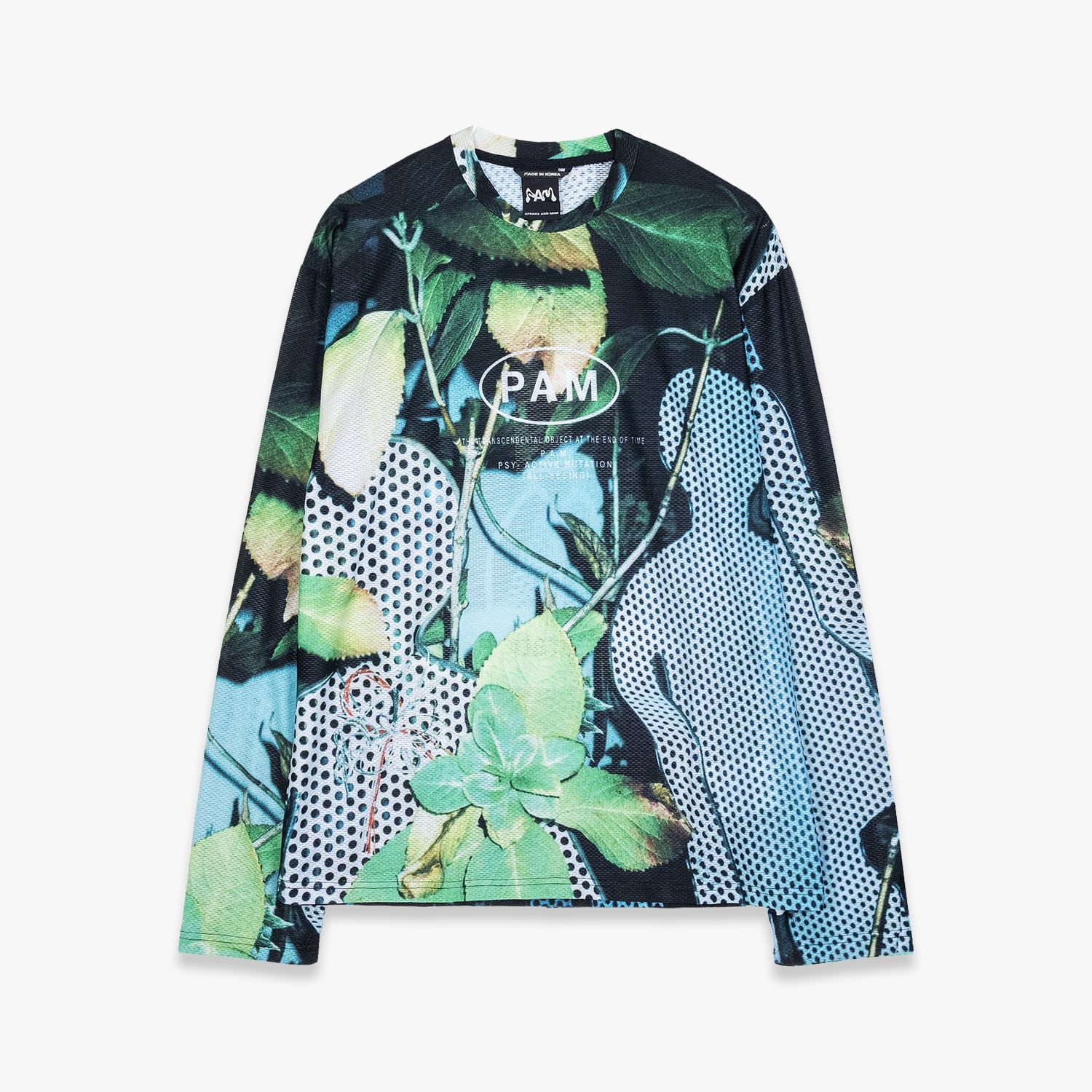 P.A.M. / PERKS AND MINI 25AW WHITE RABBIT MTB MESH LS TOP (MULTI)