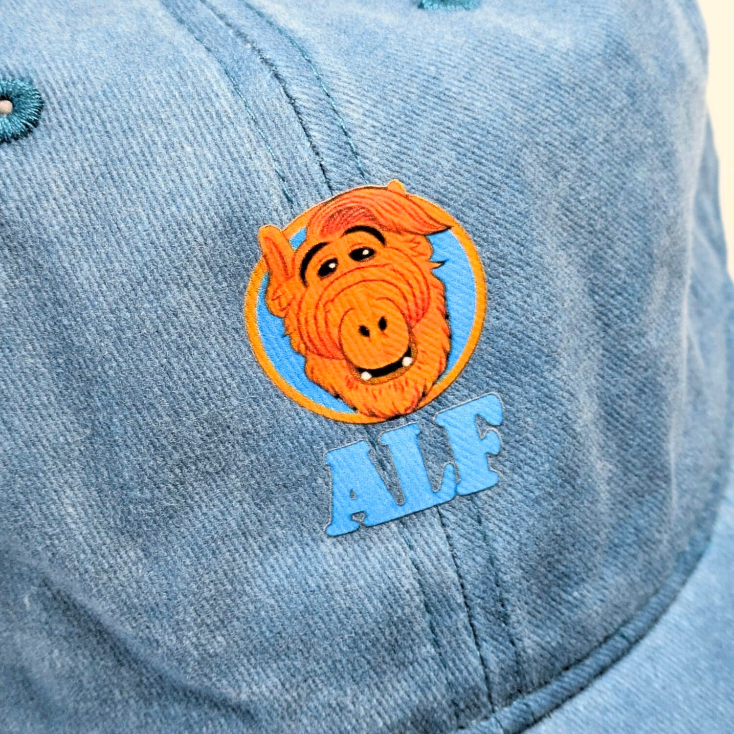 【 ALF（ アルフ ） 】 6パネルCAP / ベースボールキャップ / ウォッシュ加工 / ピグメント加工 〚アメリカン雑貨 アメトイ〛