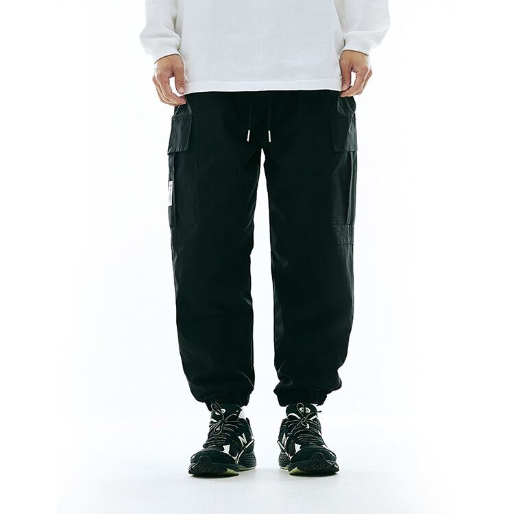 ★DRAWSTRING BUNDLE LEG CASUAL SPORTS PANTS　　　A0498