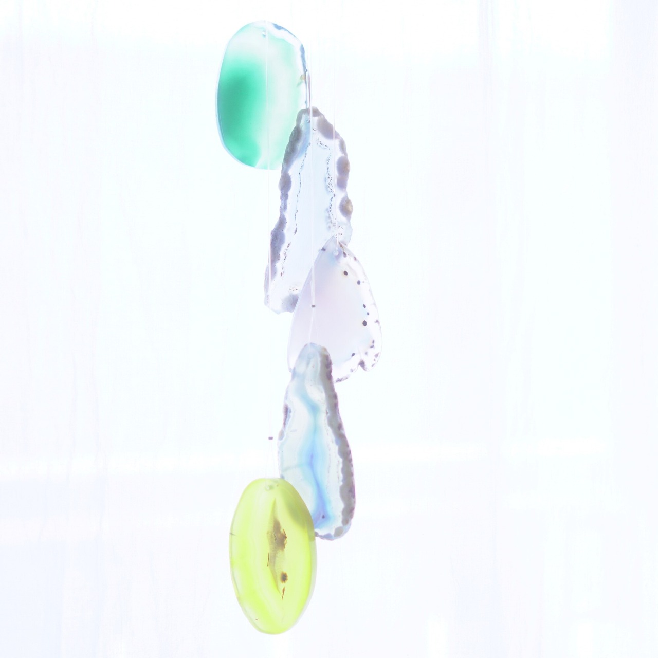 Soda Ice cream 03 - アゲートヒーリングチャイム / Agate Sun Catcher Wind Chime 312