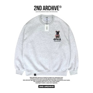 トレーナー アメリカンベア ユニセックス リフレクター 2ND033 セカンドアーカイブ