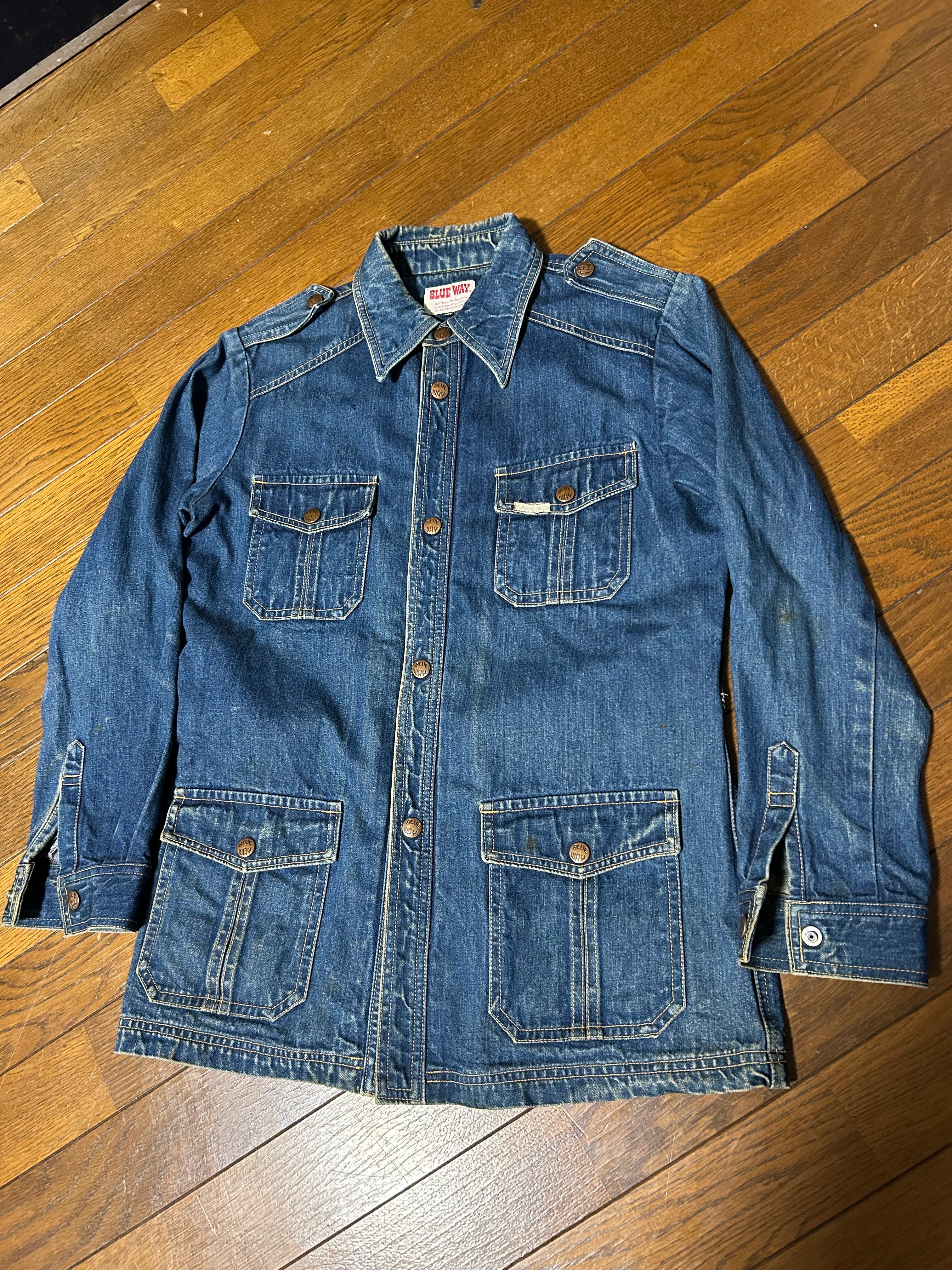 1960's Montgomery Ward Lined Denim Chore Coat 60年代 モンゴメリー