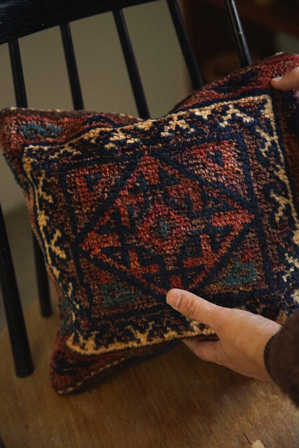 597 -Vintage Taimani cushion cover