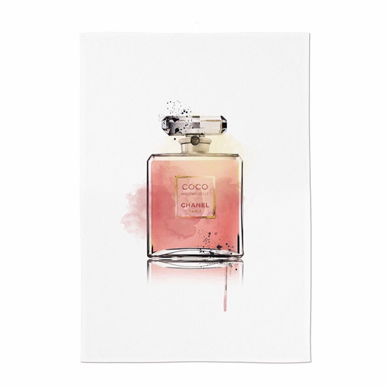 Perfume Illustration Fabric Poster I 3size シャネル ブランド イラスト ファブリックポスター 韓国 Tokki Maeul トッキマウル 韓国雑貨通販サイト