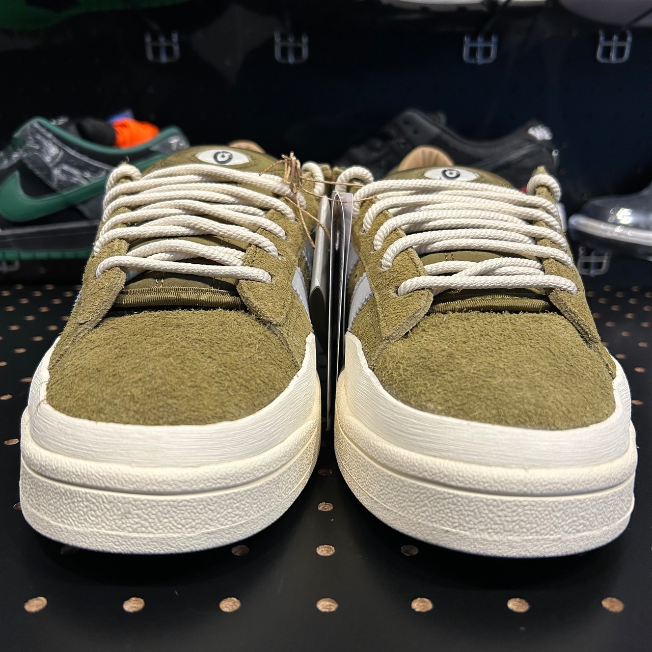 Bad Bunny × adidas Originals Campus "Wild Moss" US10/28cm