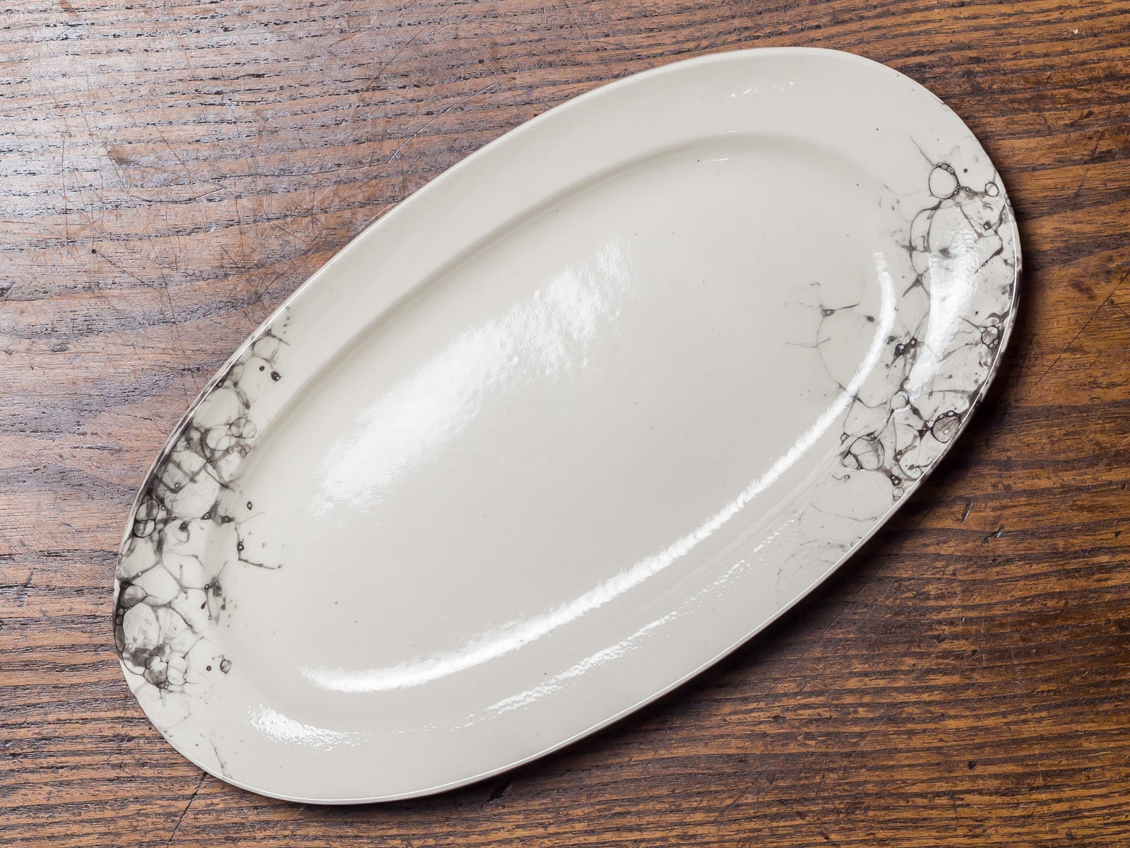 Kupla Oval Plate L（オーバル・楕円皿・長皿）／若生沙耶香 | 手作り