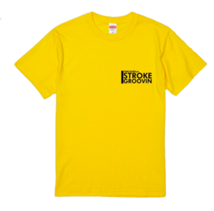 STROKE GROOVIN T-Shirt (YELLOW)