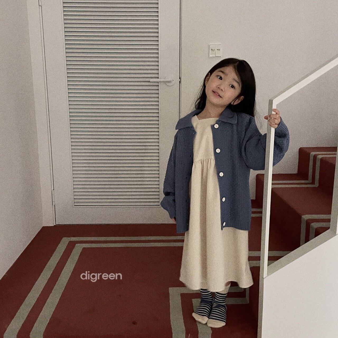 ⌇即納⌇ digreen / Mサイズ1点 brussel cardigan 韓国子供服 | mignon