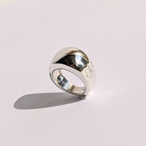 Silver Dome ring