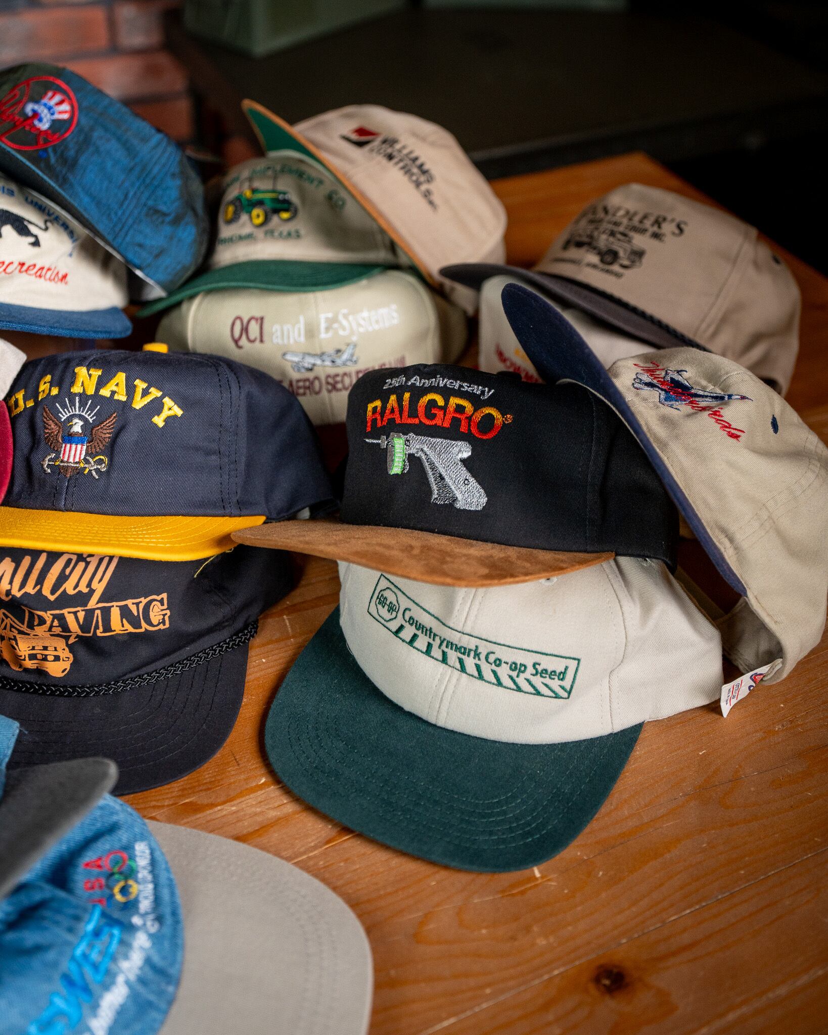 トラッカーキャップビンテージ DEADSTOCK】Vintage Trucker Cap 