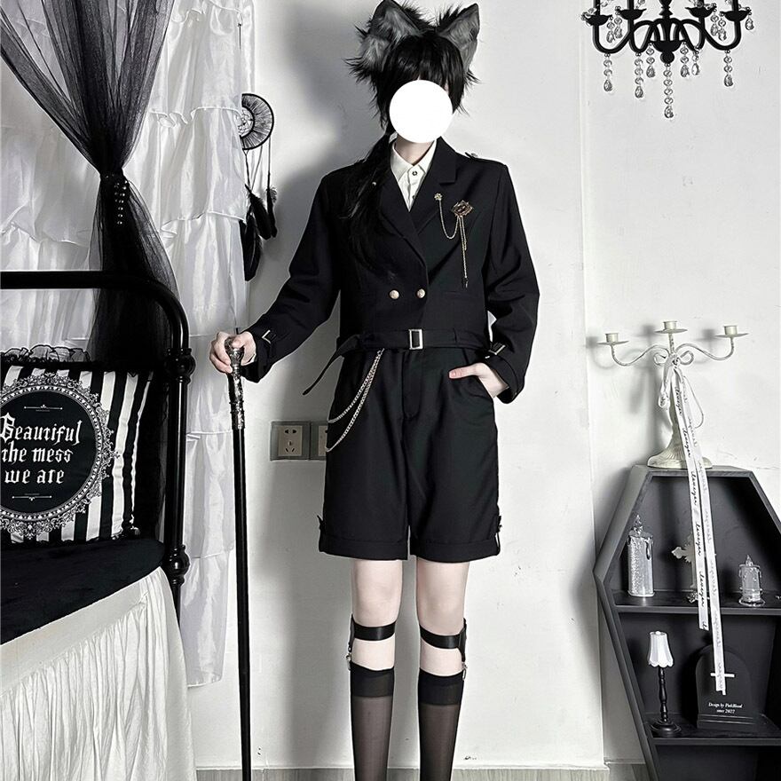 アトリエボズ【ローランドジャケット】皇子 少年装 ゴスロリ ロリィタ ハロウィン ローランド ジャケット(ロング丈)【Atelier BOZ】 – Epetice
