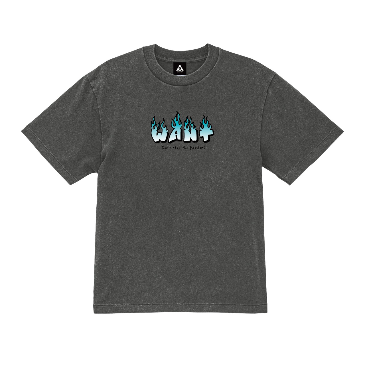 WANT fire TEE [フェードグレー]