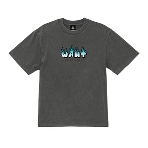 WANT fire TEE [フェードグレー]