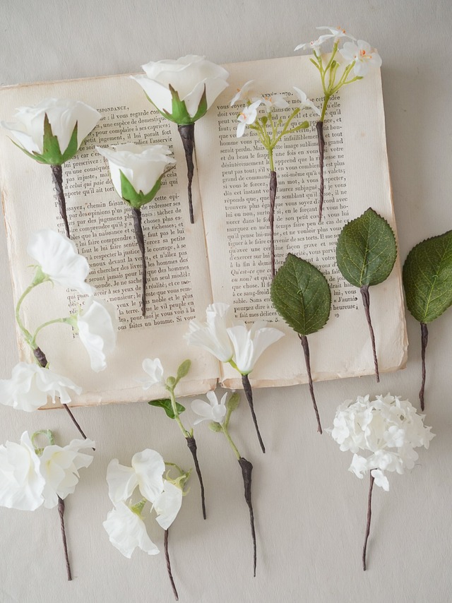 〈完成品販売ヘッドパーツ〉White head parts