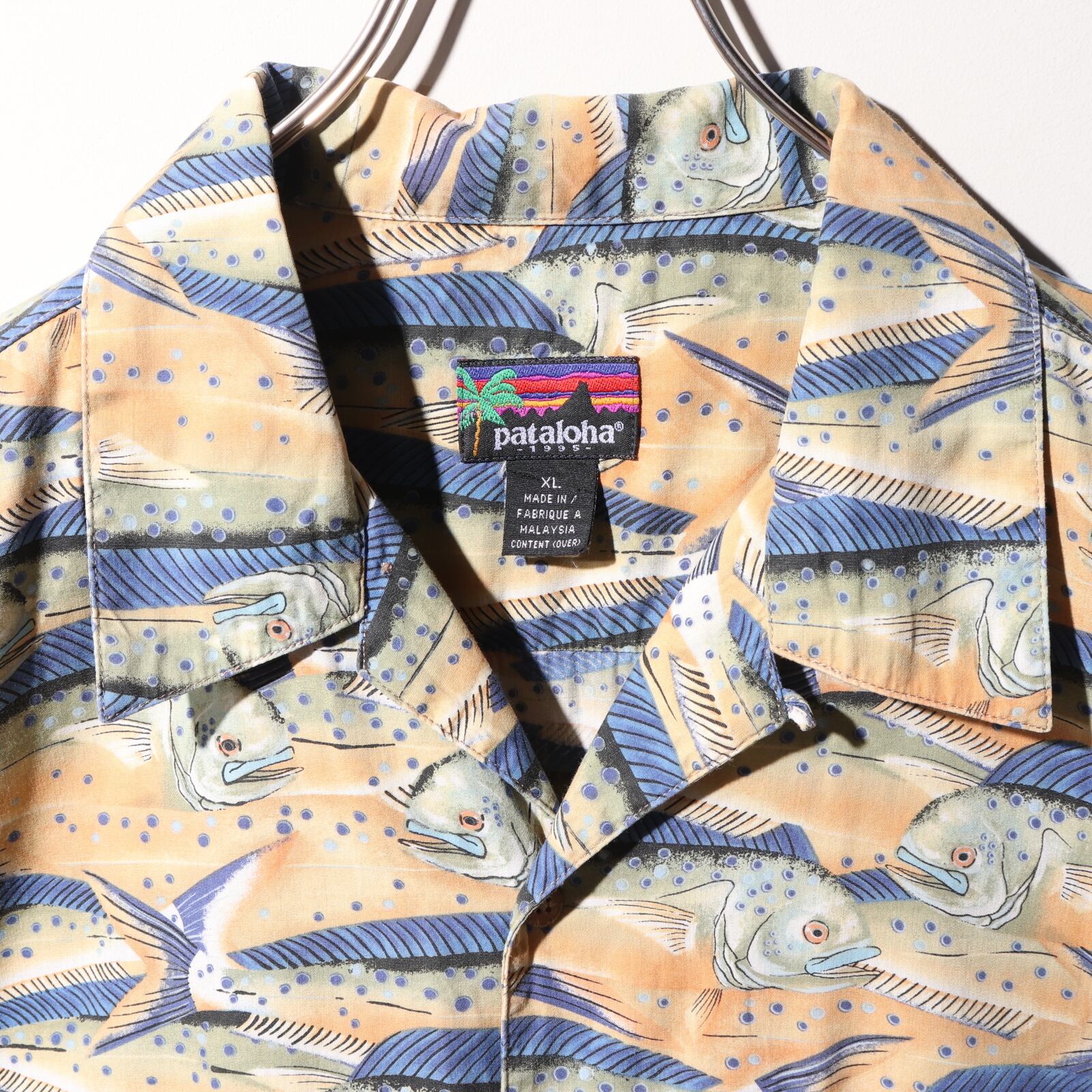 美品 XL 95年 マヒマヒ Patagonia パタゴニア パタロハ シャツ シイラ