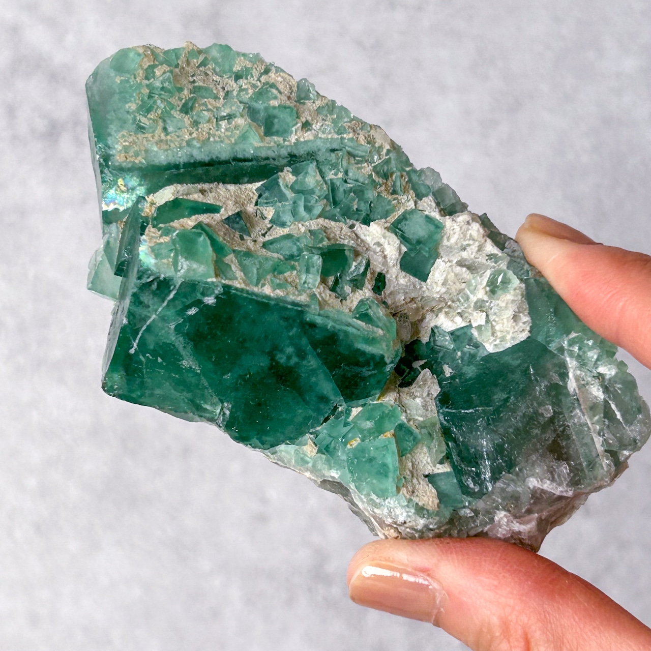 エメラルドグリーンフローライト 原石 * Fluorite * 天然石