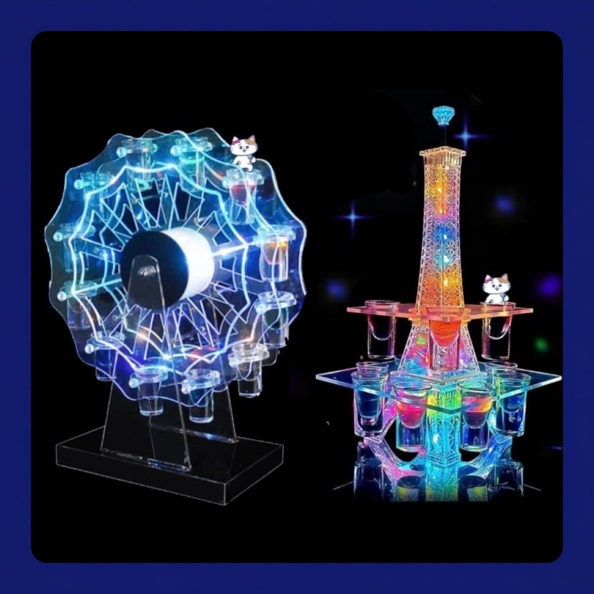 テキーラ観覧車(ショット12杯+チェイサーつき❤︎) | 紙の月 Online Shop