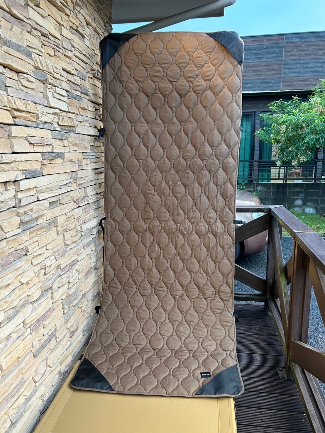 WAQワック】 Reversible Cot Blanket コット用ブランケット （ワイド