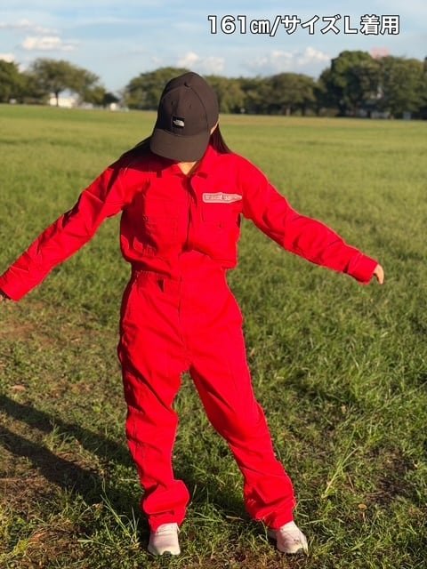 GAVIAL 赤 ツナギS GAVIAL, jumpsuits, l/s, ツナギ