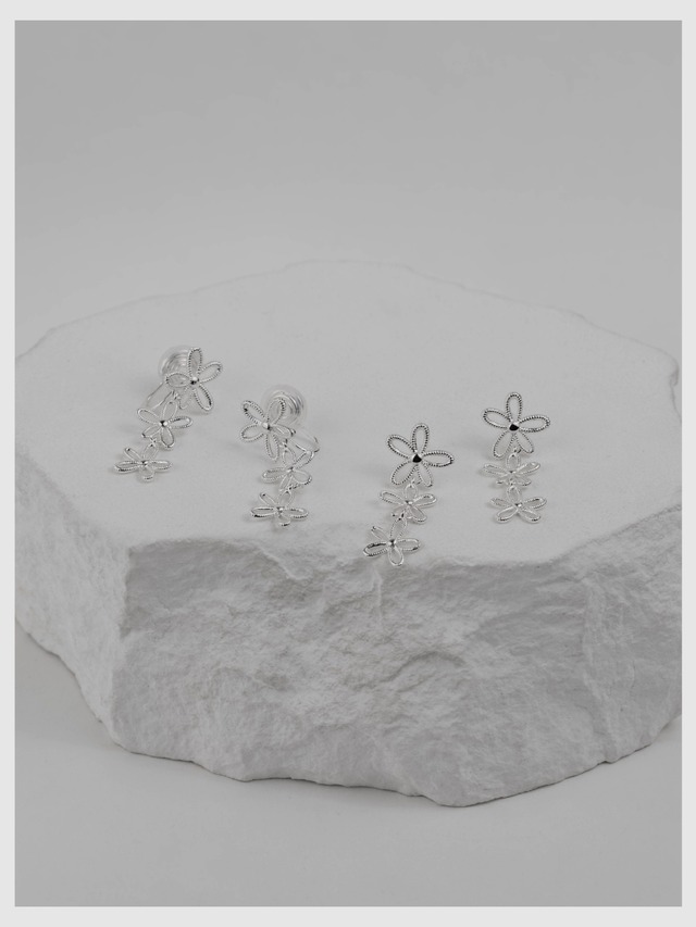 Earring/Pierce -Silver-