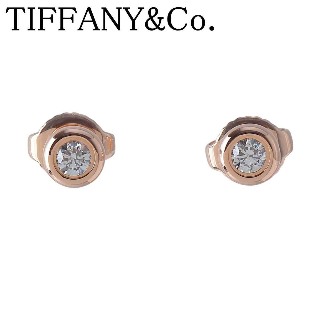 ティファニー ソリティア ダイヤ ネックレス 直径3.6mm 0.17ct