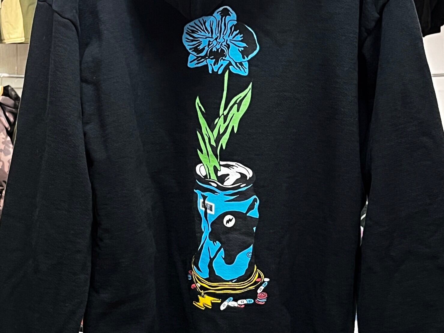 RARE PANTHER × WASTED YOUTH HOODIE BLACK 453009 | BRAND BUYERS OSAKA 
