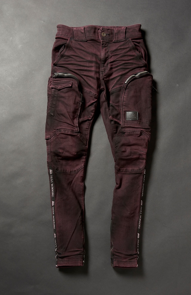 NWZ DENIM PANTS【DARK WINE】