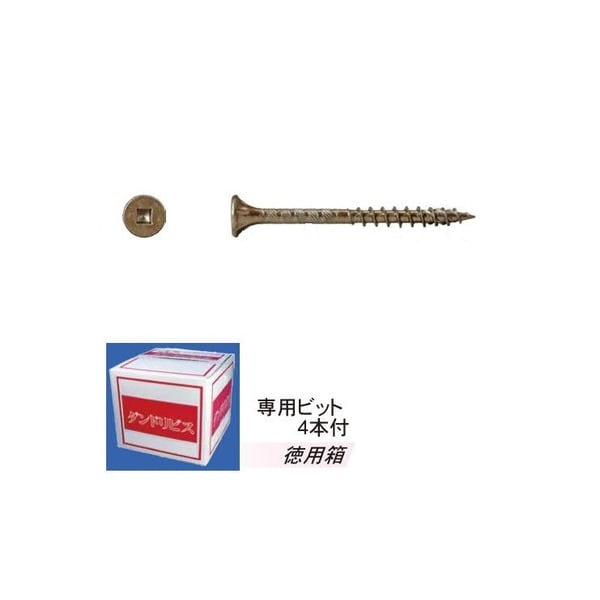DANDORI VIS ダンドリビス ウッドデッキ材 専用ビス V-WDX090-TX 徳用