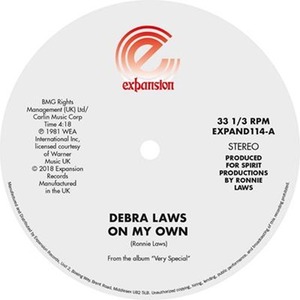 【12"】DEBRA LAWS - ON MY OWN / VERY SPECIAL ＜ EXPANSION＞ EXPAND114