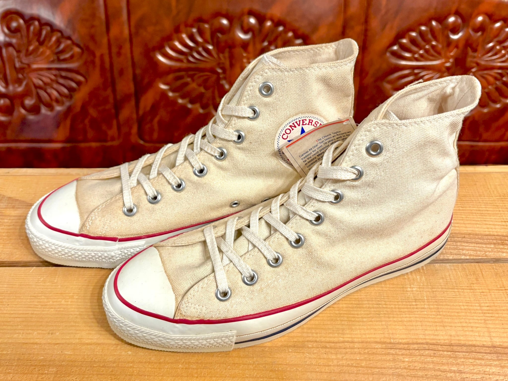 converse（コンバース） ALL STAR（オールスター）Hi 生成り 8.5 27cm