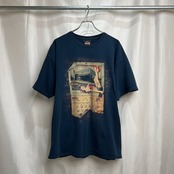 Harley-Davidson　ピンナップガール　両面プリント　バイク　Tシャツ　XL
