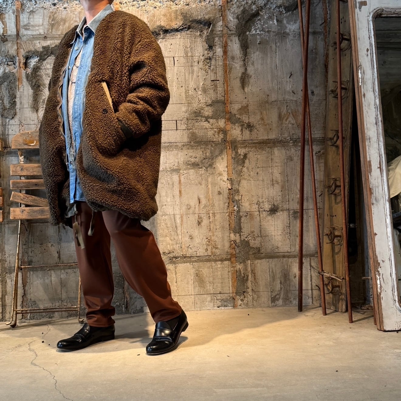 Dessin de Mode【デッサン ド モード】ミリタリーライナーボアコート