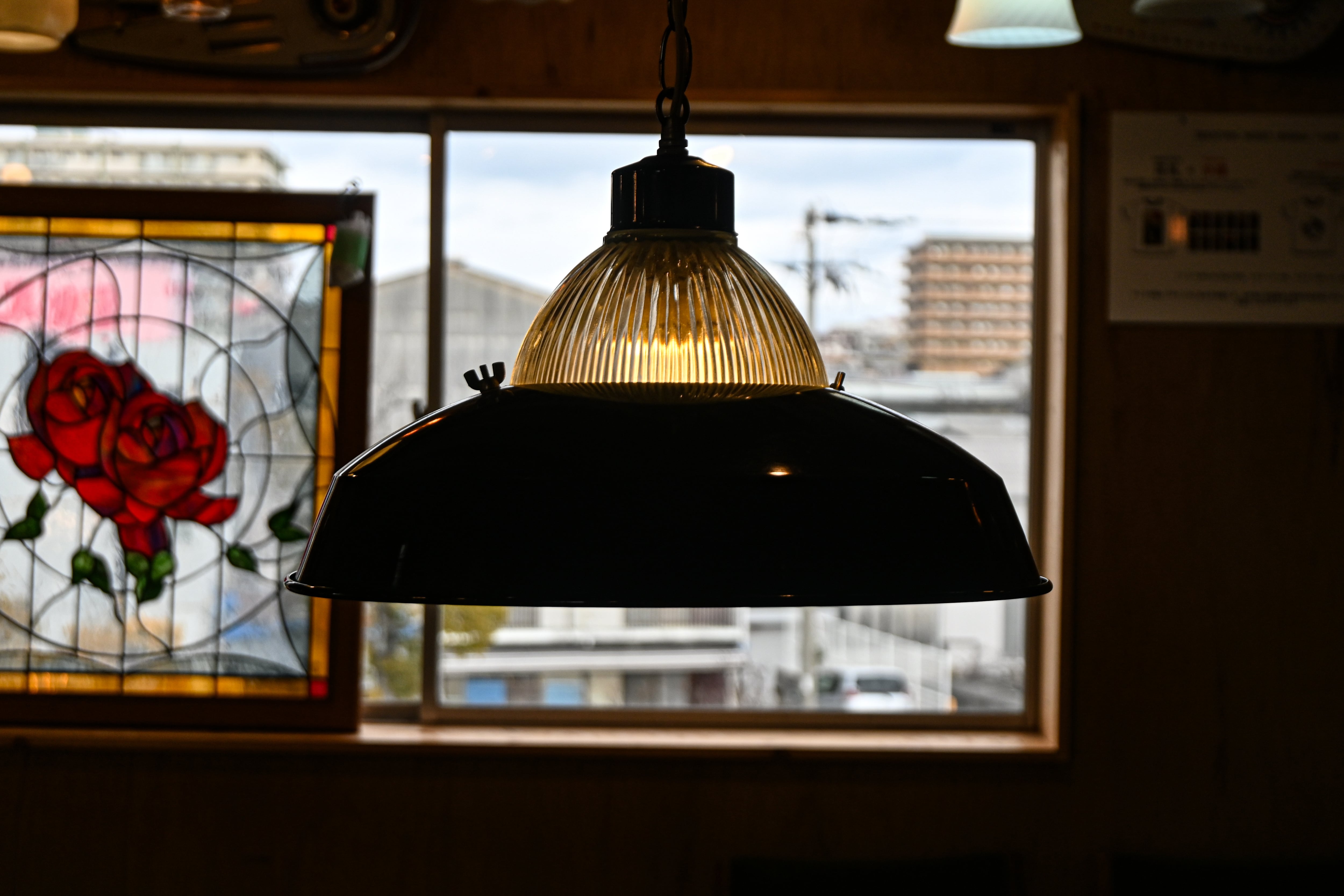 industrialstyle glass & iron shade | INDUSTRIAL WORKS