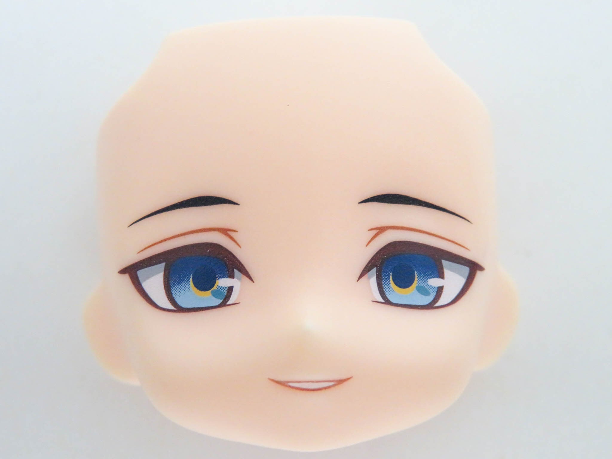 ねんどろいどこ〜で 三日月宗近 内番コーデ 顔パーツ 微笑み顔 ねんどろいど