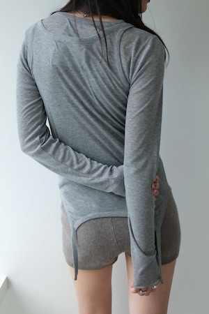 Garter Tank ガータータンク Gray