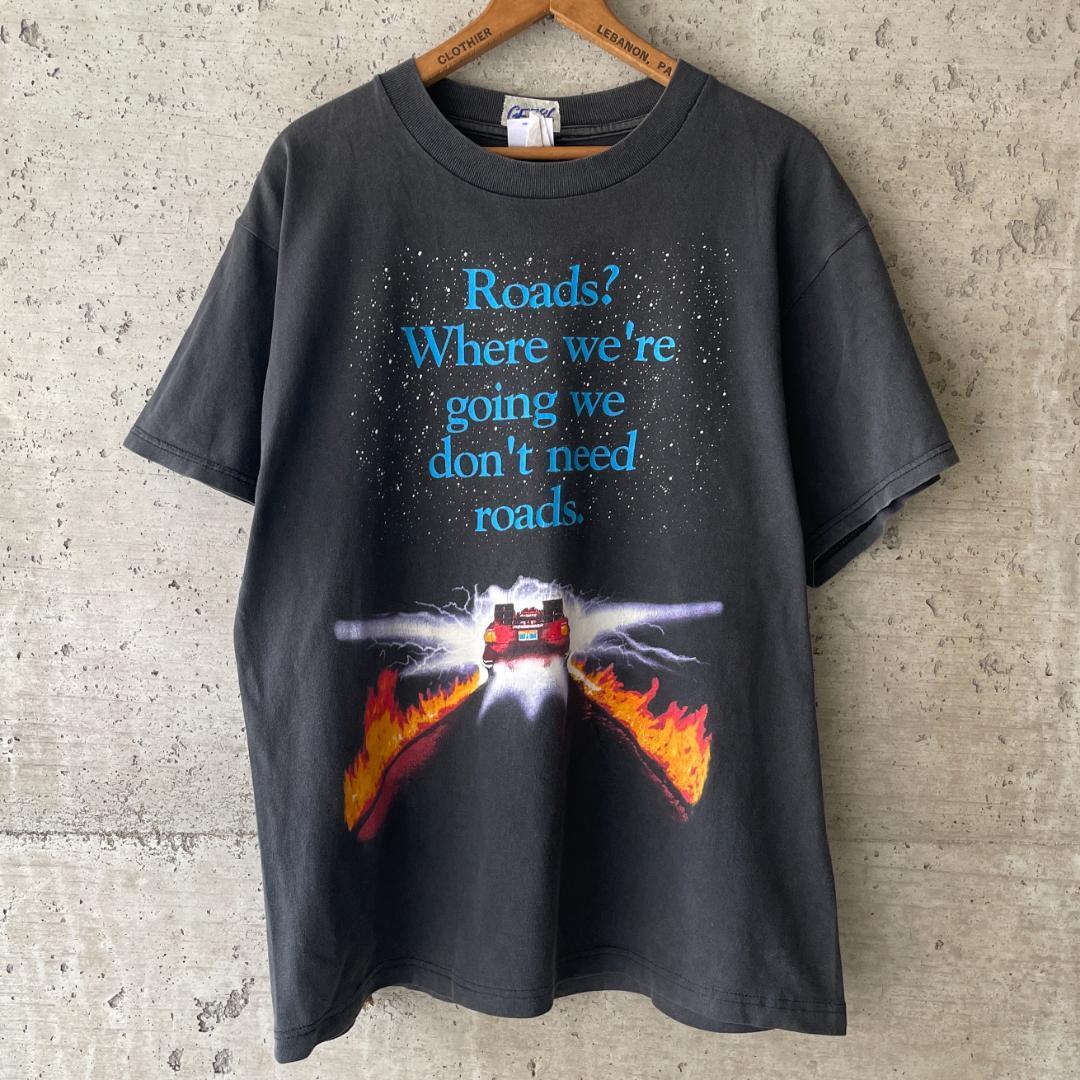 GF786 Tシャツ 映画 ムービー バックトゥザフューチャー 90s ユニバ 
